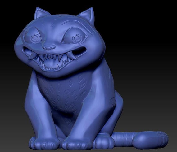 Derpy Tiger Kpop Demon Hunters 3D Figure / Toy Model for Printing