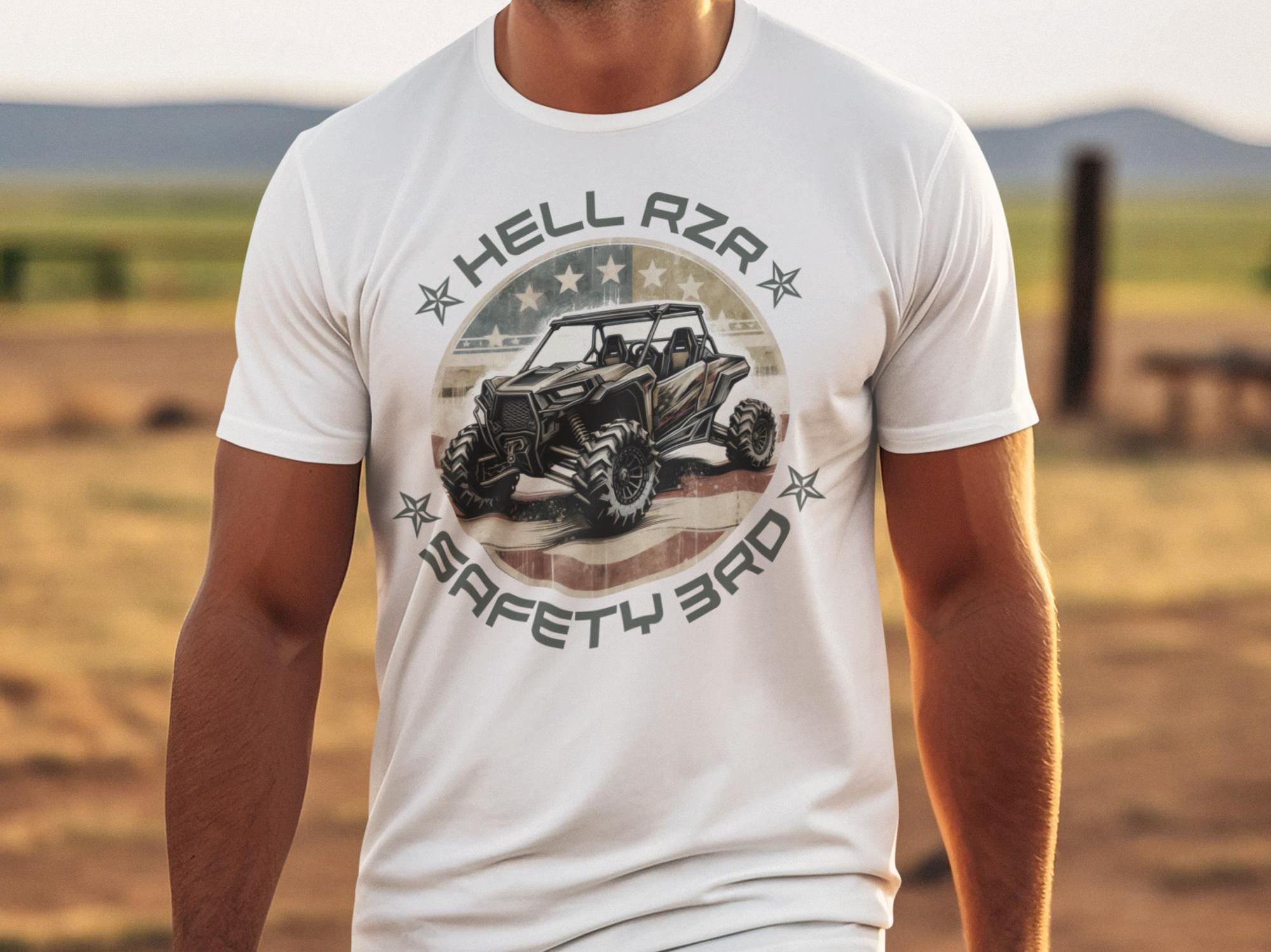 Hell RZR Safety Third Shirt for ATV Lovers Off-roading Tshirt for ...