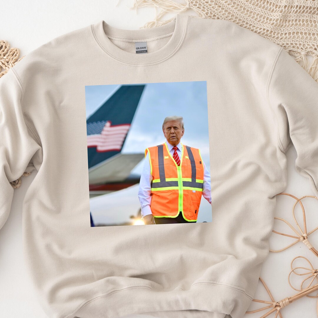 Trump 2024 MAGA Green Bay Rally Garbage Gear Unisex Sweatshirt ...