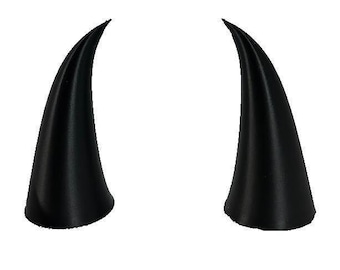 Motorcycle Horns for Helmet - Medium - Stand Out with Stylish Helmet Decals for Cosplay & Biker Style