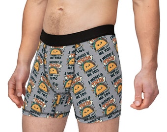 BIGGIE - TACO LOVE - ¿Te preguntas sobre los tacos también? Boxers para hombre