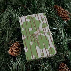 Bulgarian Frog Skin Camouflage Gift Wrap Papers, Military Gift Wrapping, Army Camo Wrapping Paper Roll, Party Supplies, Tactical Theme