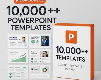 Ultimative Power Point Vorlagen Sammlung | Minimal & Kreative Folien | Sofortiger Zugriff