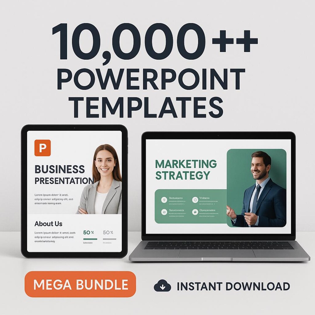 10,000+ Editable Powerpoint Slides | Professional Business Presentation ...