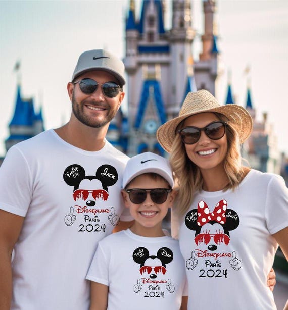Disney Trip Disneyland Shirts Disney 2025 Shirt, Custom Two Sided