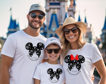 Disneyland Paris 2025 Family Matching Shirts: Mickey & Minnie Vacation