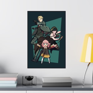 Spy x Family Anime Poster: Loid, Yor & Anya - Matte Giclée Print