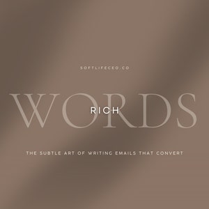 Rich Words