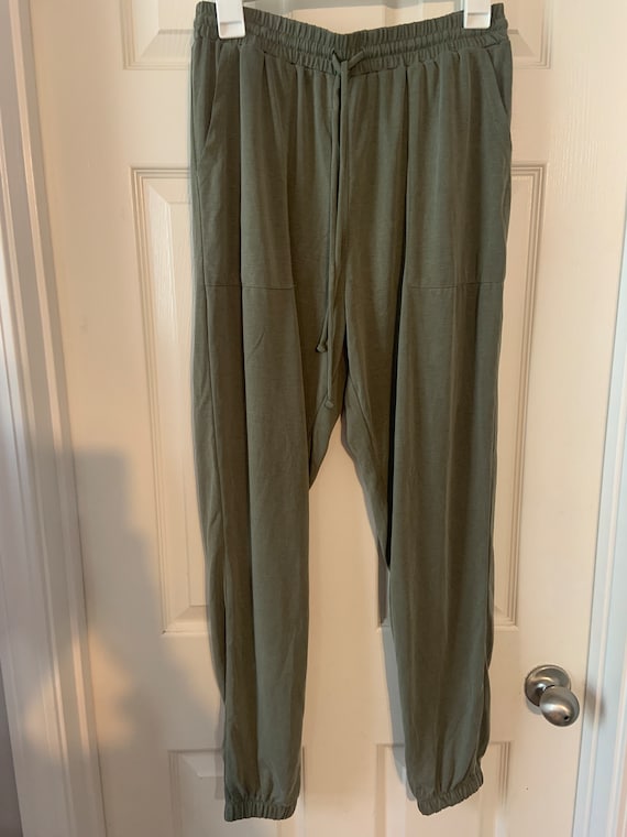 Vintage Green Envelope Pants, Size Small