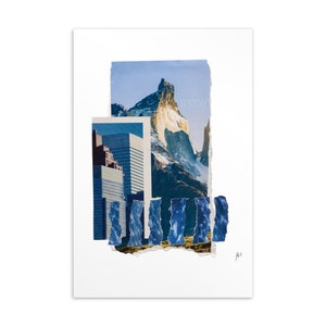 Peak - Collage - Carte postale