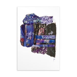Full Bloom - Colagem - Cartão Postal