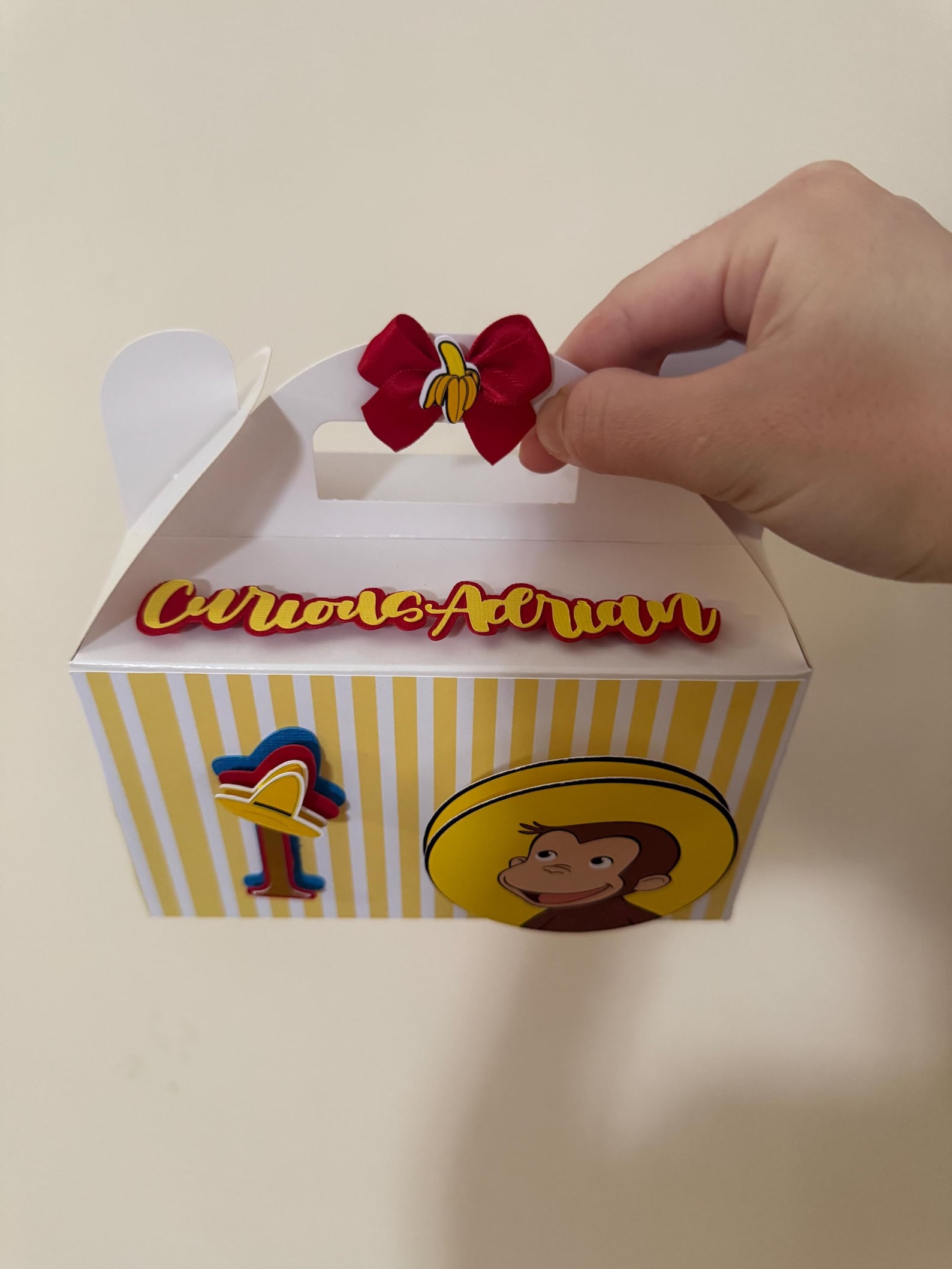 Curious George Gable Boxes – Party Favor Candy Treat Containers - Etsy