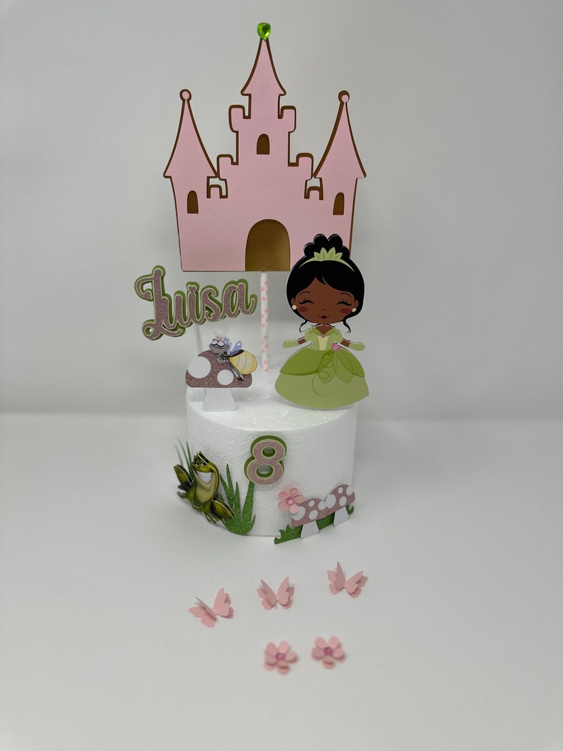Princess Tiana Cake Topper Tiana Cake Tiana Party Tiana Birthday Party ...