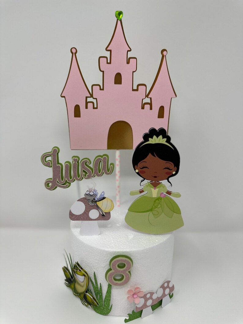 Princess Tiana Cake Topper - Etsy