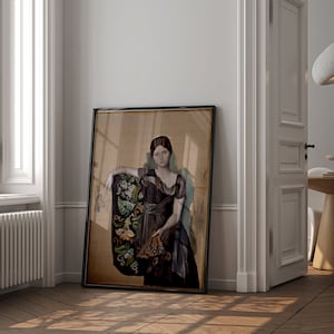 Stunning Vintage Pablo Picasso &#39;Olga in an Armchair&#39; Print - High-Quality Art Reproduction, Perfect for Elegant Home Decor&quot;