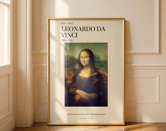 Leonardo Da Vinci Artwork Paintings | 25 HQ Digital Image Bundle