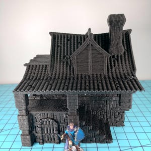 Misprinted Medeival Architecture par 3 House 2