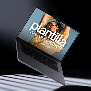 Black Professional Portfolio Presentation Template | Editable in CANVA