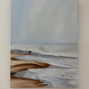 homemade oil paintings on canvas in A4 format
