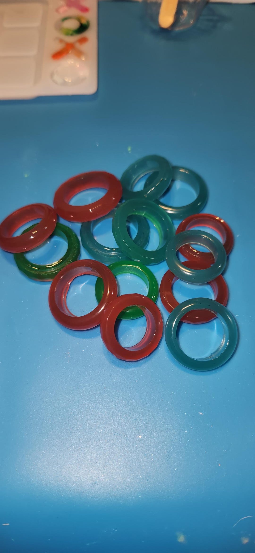Temperature Changing Resin Rings - Etsy
