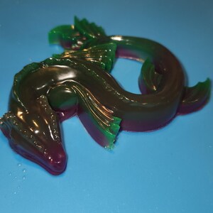 Curled Dragon Figurine