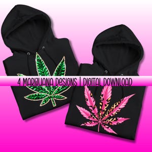 4 Marijuana Images|Weed Love PNG|Cannabis Lover Sublimation Design|Stoner|Weed|420 Marijuana