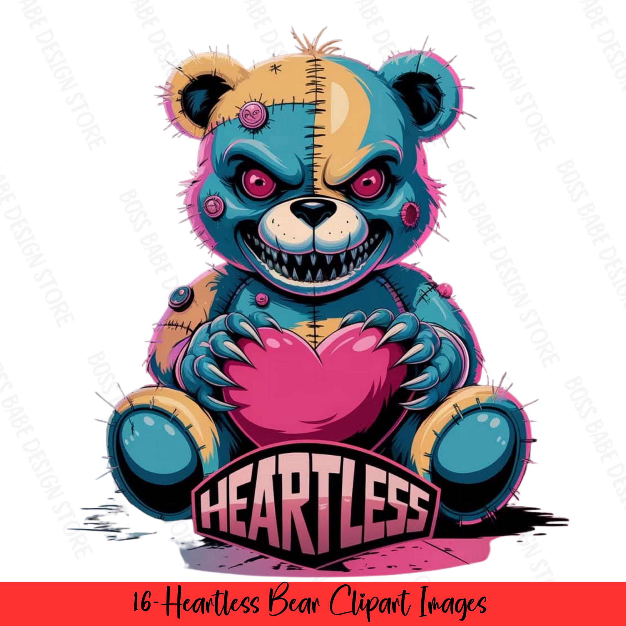 16 Heartless Bear Png|damaged Bear|heart Break Teddy Bear Png|digital ...