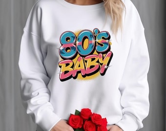 80s Baby Sublimation PNG|Back to the 80s|Eighties Baby|Nostalgic 80s|Nostalgic Clipart|80s Clipart|Retro 80s|80's Love|80's Raised Me