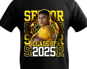 5 Senior T Shirt Design Template|T Shirt Design|Canva Template|Party Essentials|Easy to Customize Just Edit, Print, & Apply