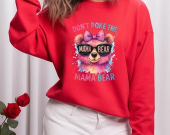 Dont Poke The Mama Bear PNG Design|Mama Bear|Motherhood|Mom Design
