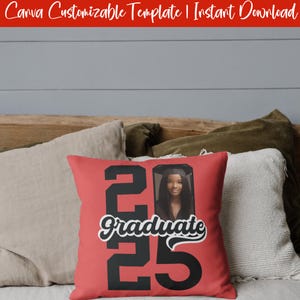 2025 Graduate|Customizable on Canva|Canva Editable Graduation Template| 2025 Graduation PNG|Sublimation|Graduation|Canva Templates