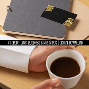 41 Credit Card Business Style Cards|DIY Business Card Design|Credit Business Card|Business Cards|Credit Card Style|Canva Template