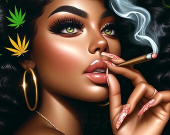 5-420 Women Png Sublimation Design| 420 Women Png | Cannabis Png| Smoking Woman Png| Marijuana Weed Smoking Png Sublimation|420 Design