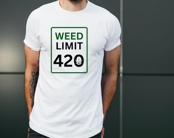 Weed Limit 420 PNG | Cannabis Road Sign Design | 420 Weed PNG | Marijuana Graphic | Sublimation PNG