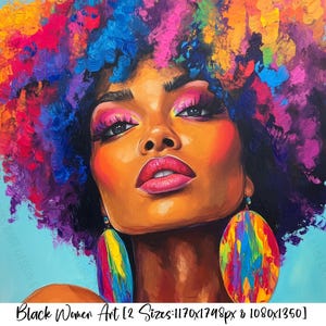 Black Woman Art|Fashion|Trendy Wall Art|Black Woman Wall Art|Black Girl Wall Art|Black woman printable wall art|Digital Download|PNG artwork