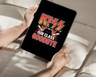 KISS Our Class Goodbye 2026 PNG Bundle | 10 Graduation Designs | Black & Transparent Backgrounds | Senior Sublimation Files