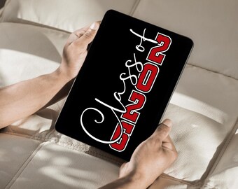 Class of 2026 PNG | Senior 2026 Script Design | Graduation Shirt PNG | Varsity Numbers Grad Design | Dark Shirt PNG