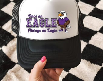 4-Once an Eagle, Always an Eagle – School Spirit Mascot Clipart (4 Designs) | Custom Mascot Order Available