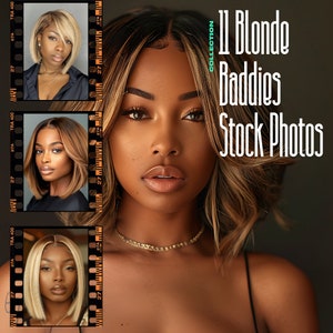 11-blonde Baddies Stock Photosstock Photospremium Quality