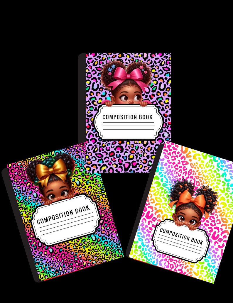 9 Compositon Book Covers|back to School Notebook|notebook Cover ...