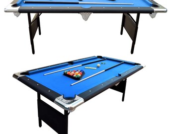 Foldable 6-foot Pool Table