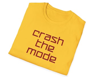 Crash the Mode T-Shirt:  Young Justice Inspired