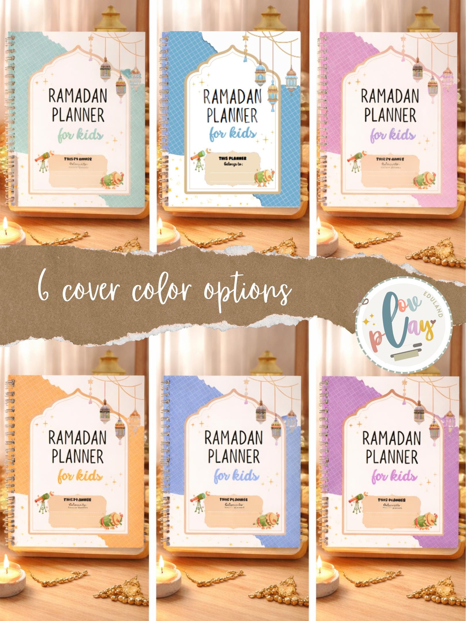 Kids Ramadan Planner 2026 | Islamic Activities, Fasting Tracker ...