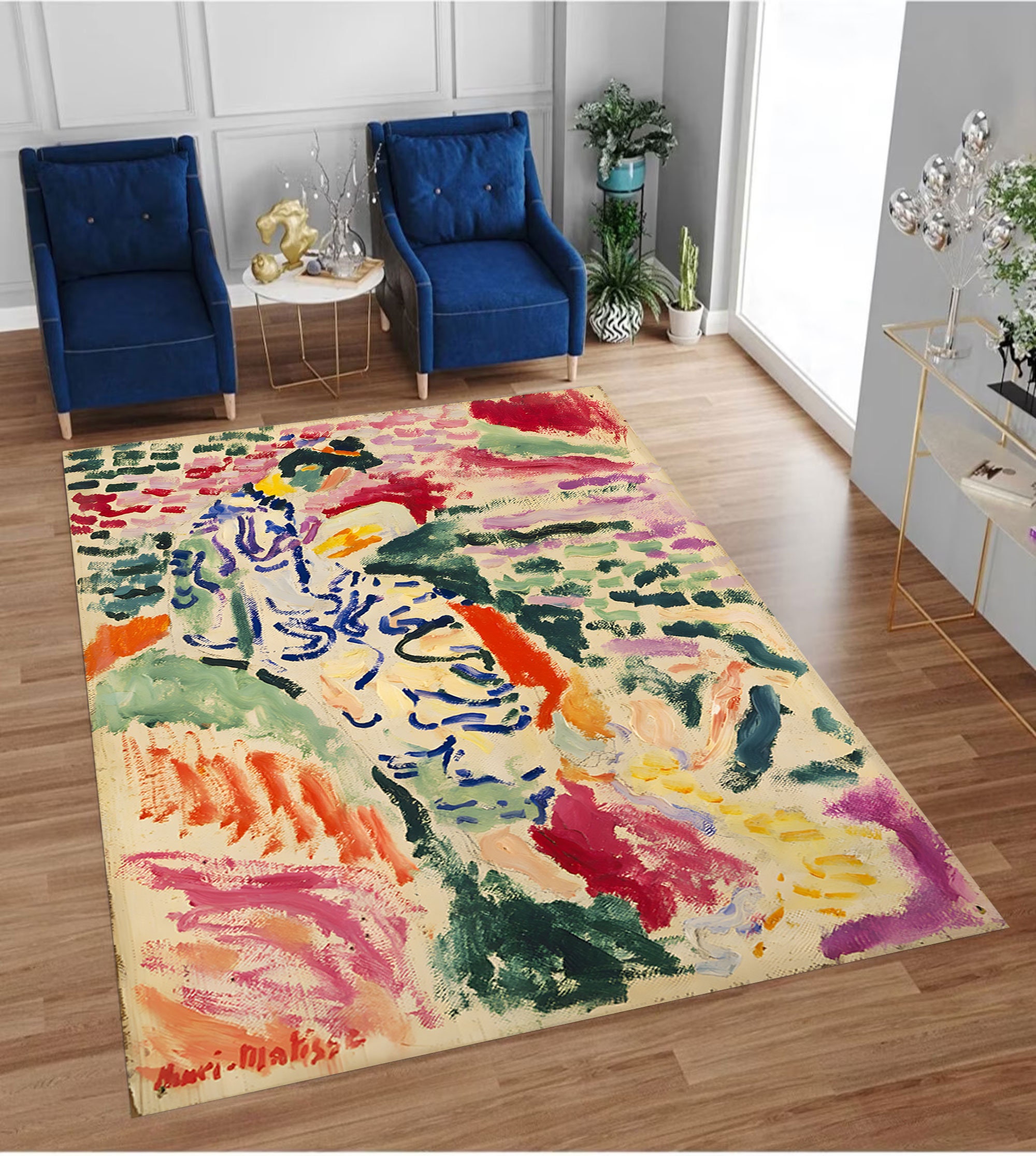 Japonaise Woman Rug,henri Matisse Art Rug,aesthetic Rug,living Room Rug ...
