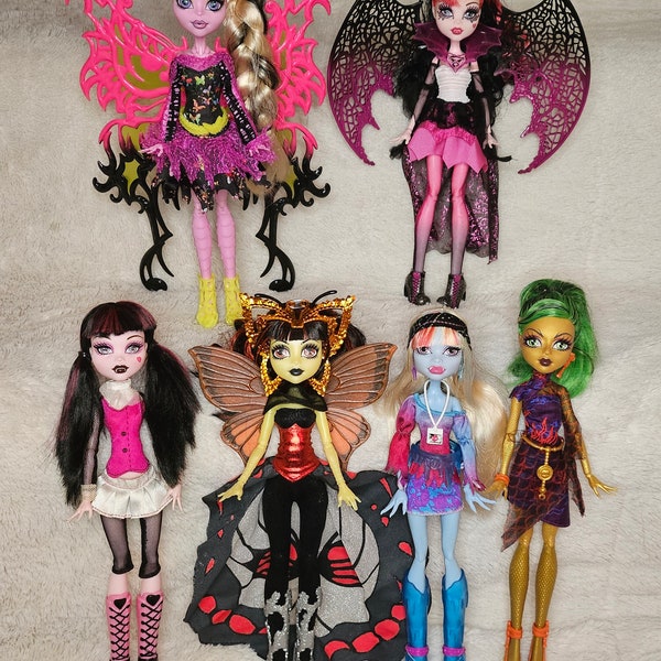 Monster High Dolls / Chose Your Own, vague 1, draculaura, poupée vintage, objet de collection, Boo York, Abby bominable, règle des goules, scaris jinafire