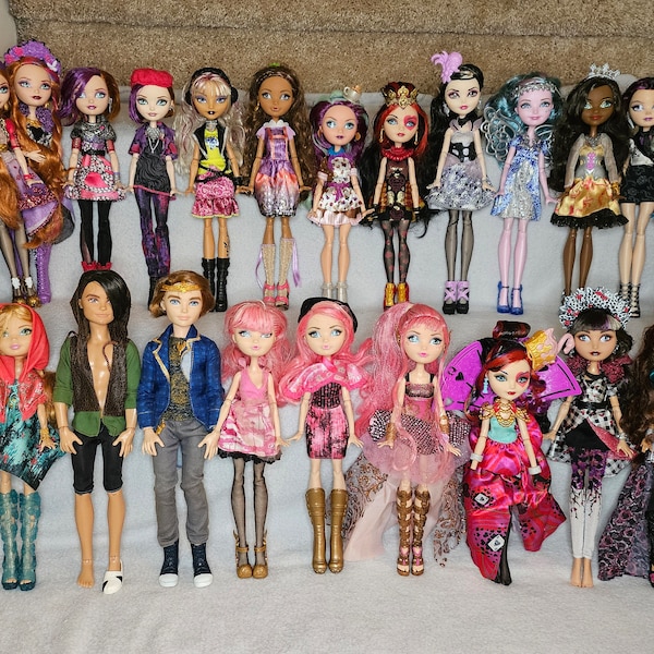 Poupées Ever After High/Choisissez les vôtres, poupées vintage, cœurs de lizzie, Legacy Day, printemps non suspendu, env. cupidon, premier chapitre, objet de collection