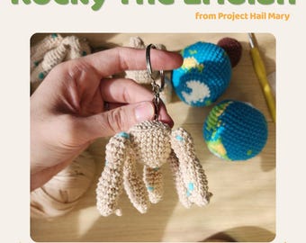 Rocky The Eridian Crochet PDF Pattern – Project Hail Mary (Keychain Size)