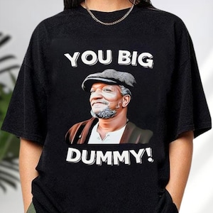 Fred Sanford Shirt, Sanford and Son, Redd Foxx, Good Times Shirt, Fred Sanford, You Big Dummy Tshirt, Rude Tshirts,Sarcastic Funny Tshirt