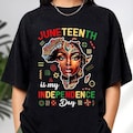 Juneteenth Is My Independence Day Shirt, Juneteenth Shirt, Black Lives Matter Shirt, Juneteenth 1865 Shirt, Black History Tee, African 1865