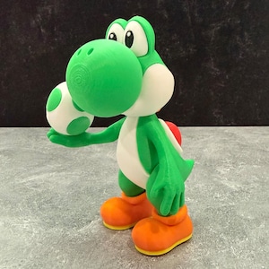 Yoshi 3D printed figure - collectible, fan art, arcade & gaming decoration, nostalgia gift